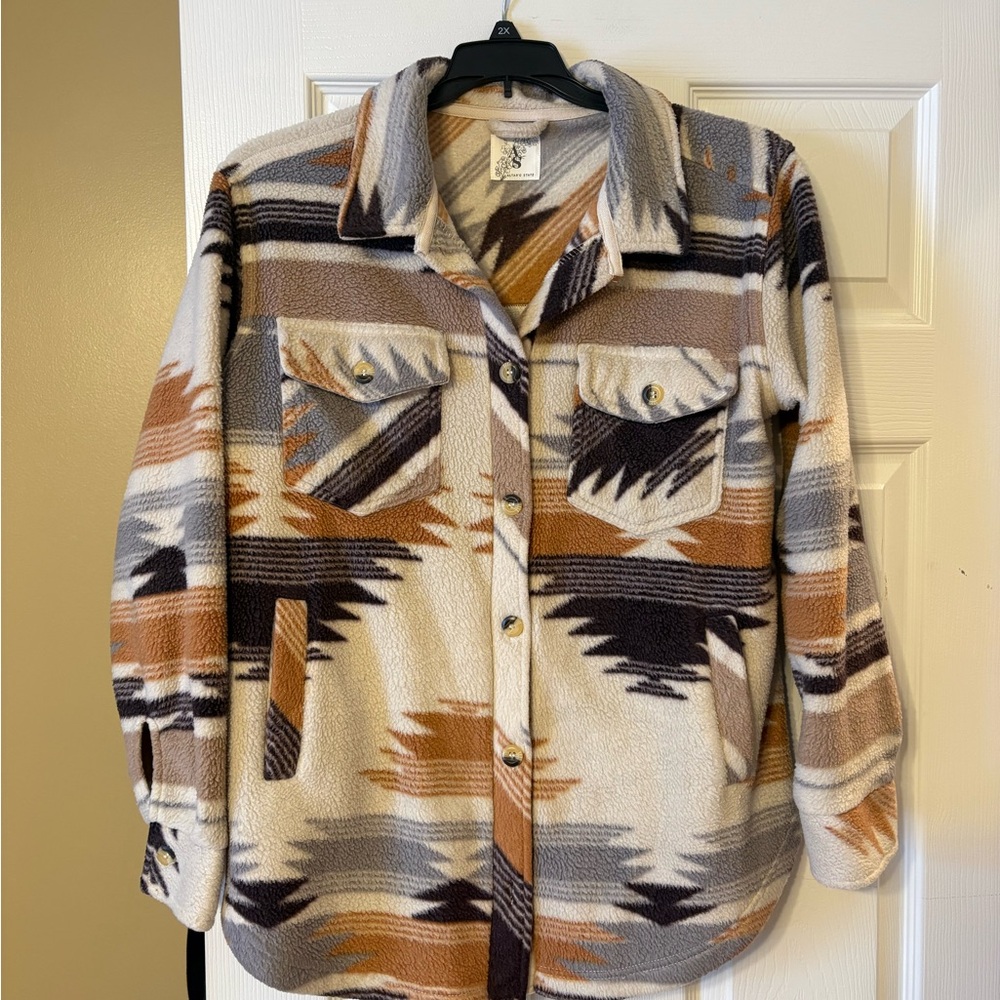 Altar'd State Multicolor Patterned Jacket - image 1